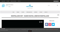 Desktop Screenshot of montellanohoy.com